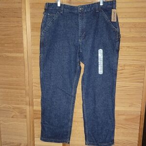 Duluth Trading NWT Ballroom Flex Carpenter Relaxed Fit Stretch   Jeans Mens 40